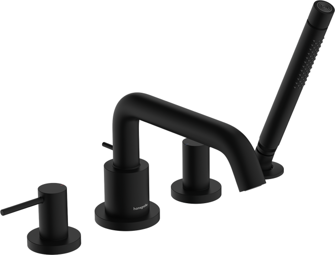 Tecturis S 4-Hole Roman Tub Set Trim with 1.75 Handshower