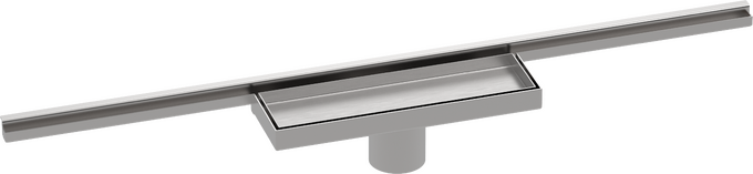 RainDrain Minimalistic Complete Set 2", 27 5/8" Trim and Installation Set