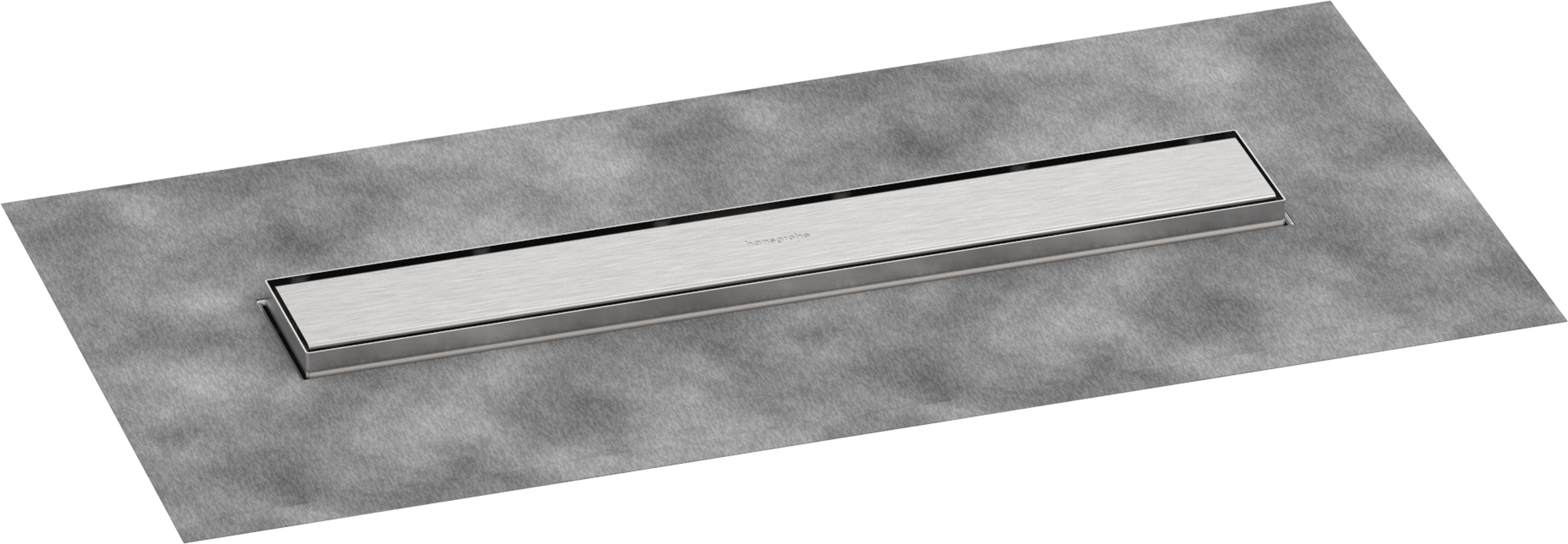 Hansgrohe Raindrain Go Complete Set Shower Drain Basic 19, 3/4" 500mm
