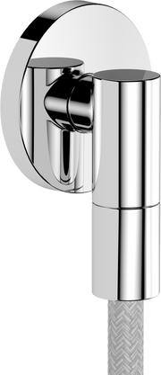Hansgrohe Wall Outlet S with Check Valve, Round