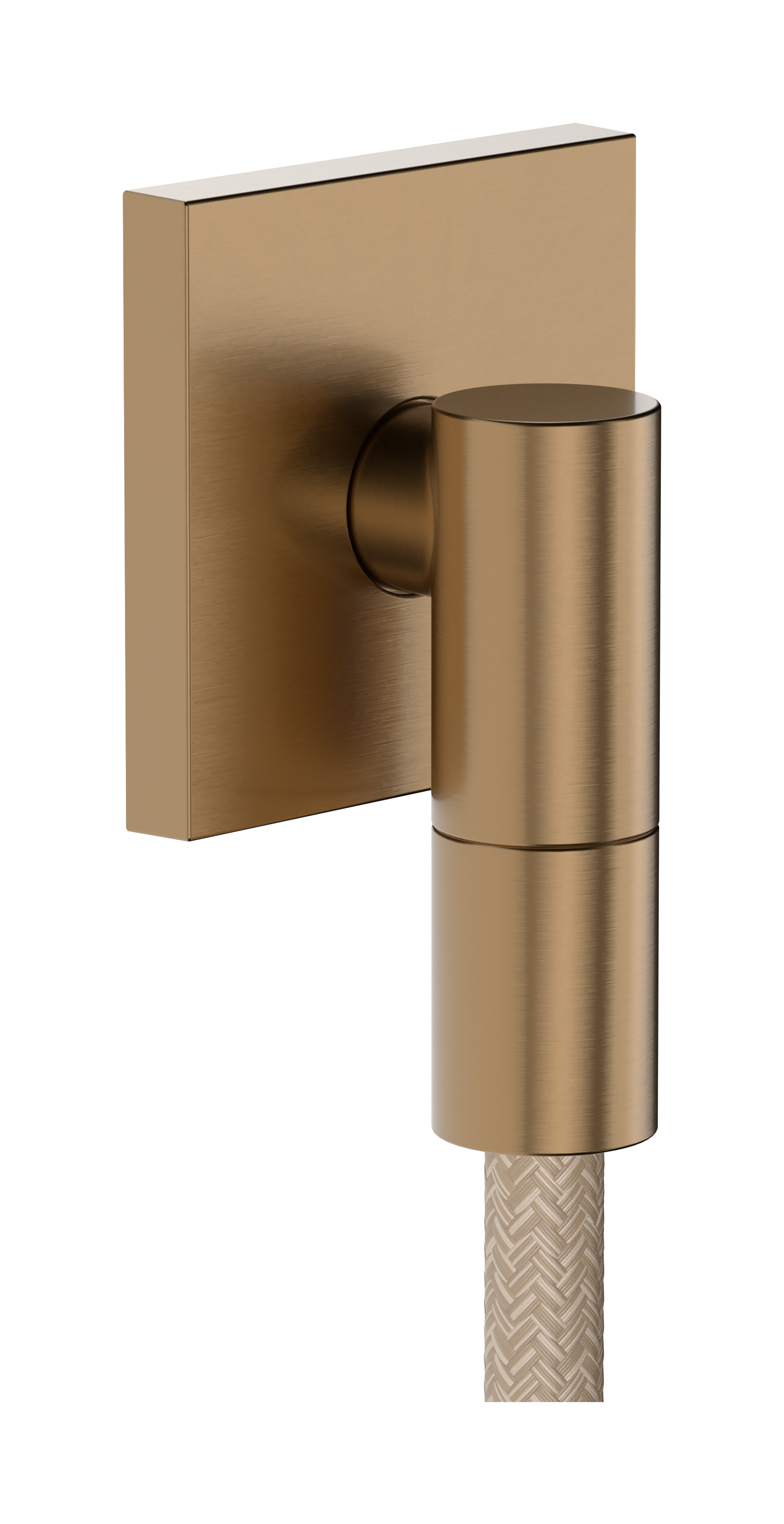 Hansgrohe Wall Outlet E with Check Valve, Square