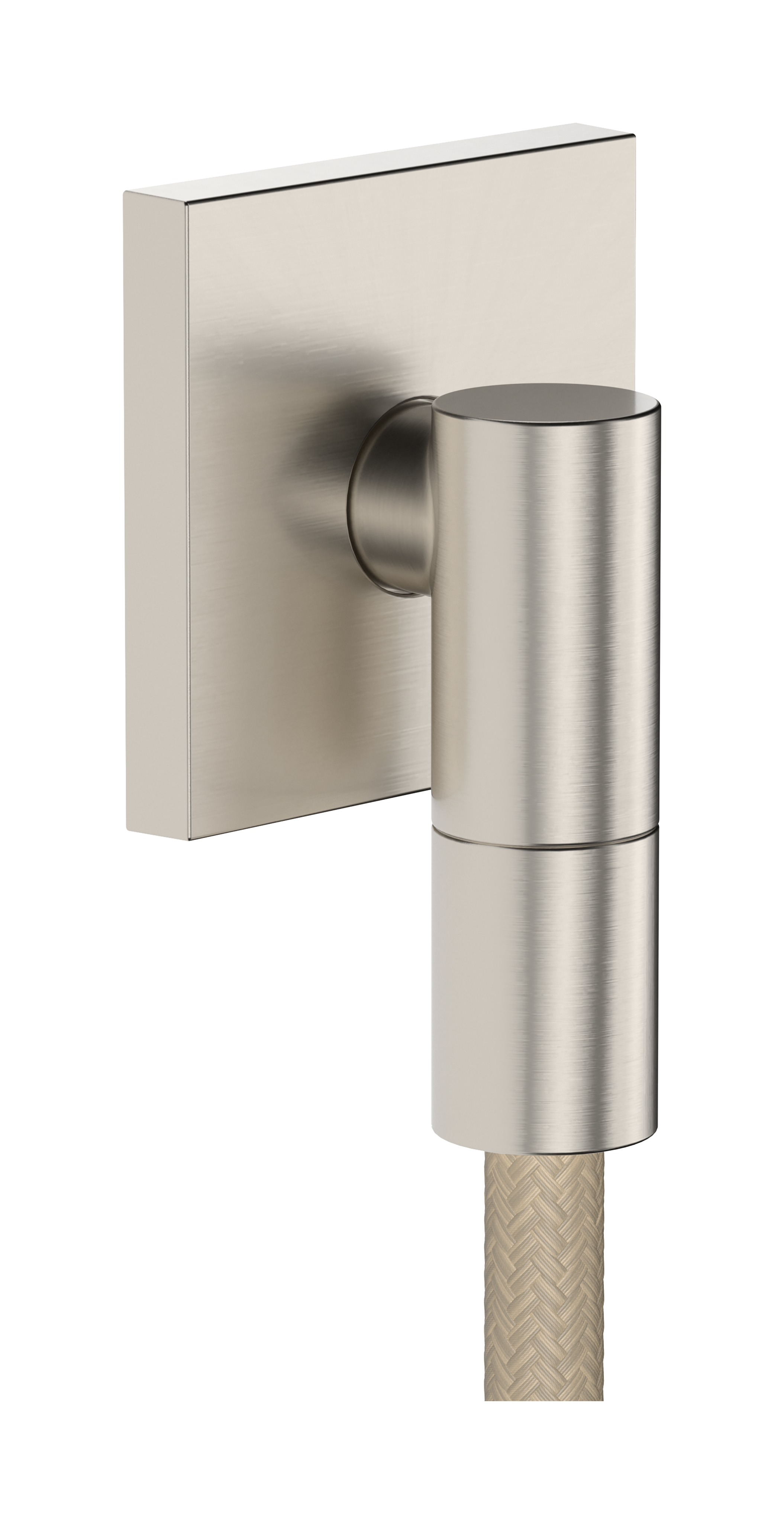 Hansgrohe Wall Outlet E with Check Valve, Square