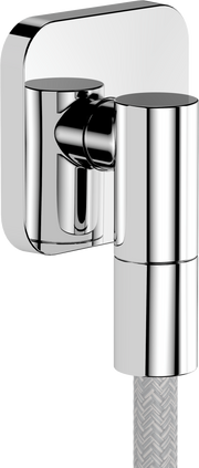Hansgrohe Wall Outlet Q with Check Valve, SoftSquare