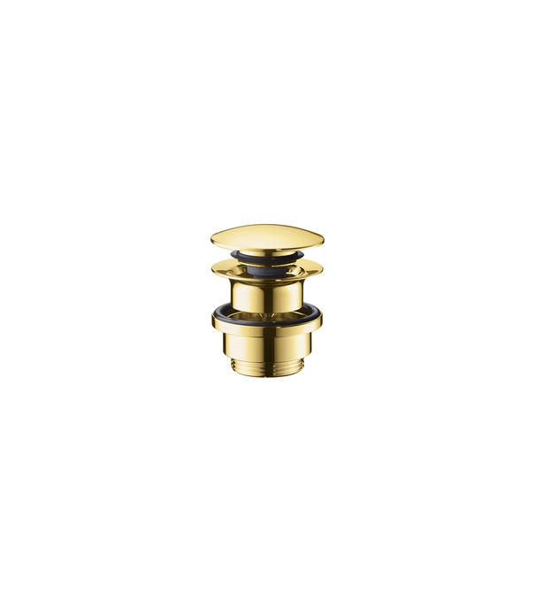 Push-Open Sink Drain