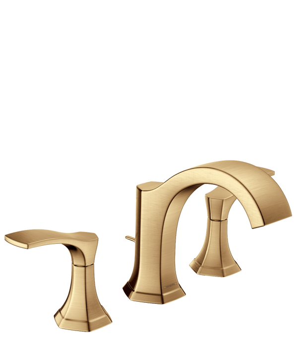 Locarno Widespread Faucet 110 with pop-up drain, 1.2 GPM