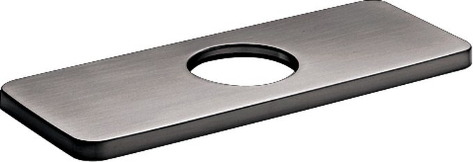 E&S Accessories Base Plate for Modern Single-Hole Faucets, 6"