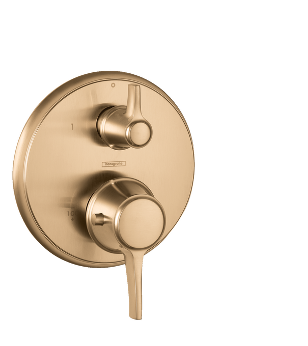 Ecostat Classic Thermostatic Trim with Volume Control and Diverter, Round