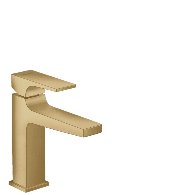 Metropol Single-Hole Faucet 110 with Lever Handle and Pop-Up Drain, 1.2 GPM