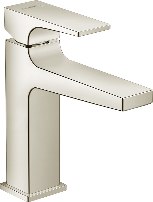 Metropol Single-Hole Faucet 110 with Lever Handle and Pop-Up Drain, 1.2 GPM