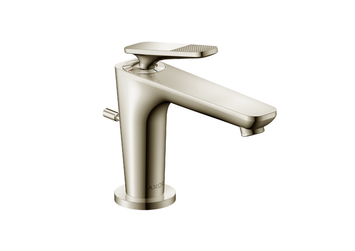 AXOR Citterio C Single-Hole Faucet 90 CoolStart with Pop-Up Drain-Cubic Cut, 1.2 GPM