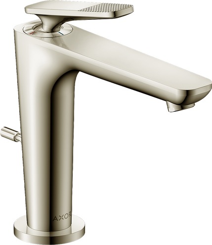 AXOR Citterio C Single-Hole Faucet 125 CoolStart with Pop-Up Drain-Cubic Cut, 1.2 GPM