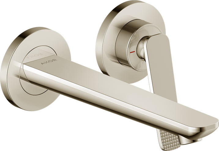 AXOR Citterio C Wall-Mounted Single-Handle Faucet- Cubic Cut, 1.2 GPM