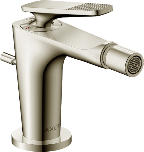 AXOR Citterio C Single-Hole Bidet with Pop-Up Drain- Cubic Cut