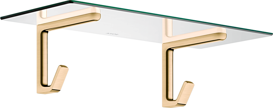 AXOR Universal SoftSquare Towel Shelf with Robe Hooks