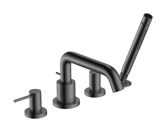 Tecturis S 4-Hole Roman Tub Set Trim with 1.75 Handshower