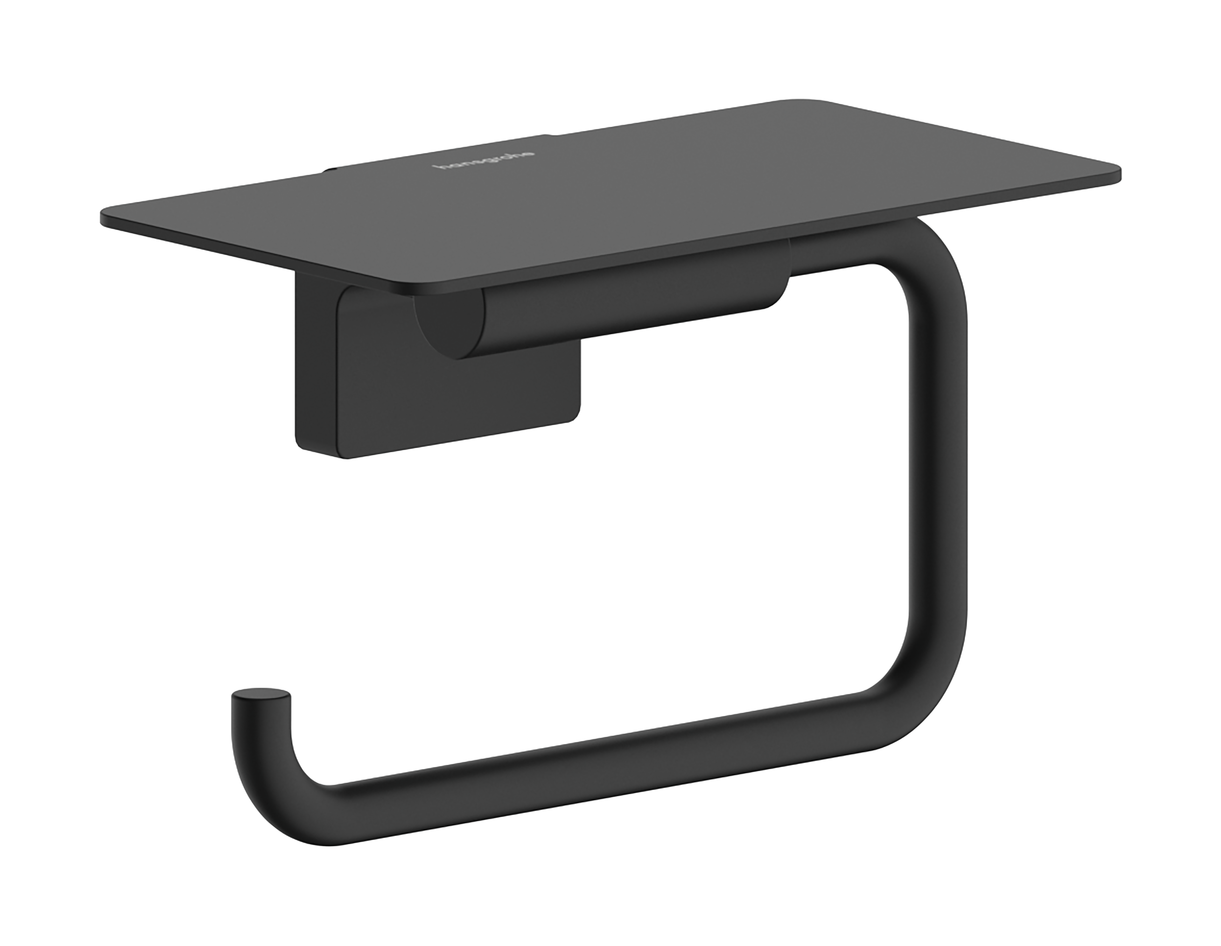 Hansgrohe AddStoris S Toilet Paper Holder with Shelf