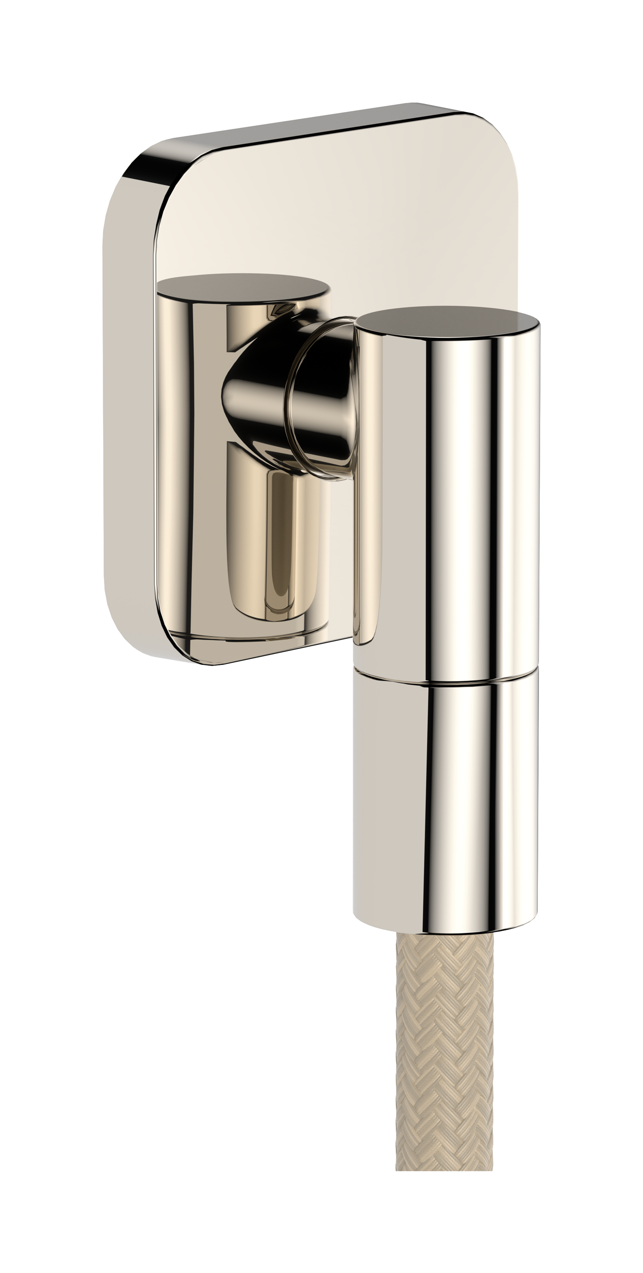 Hansgrohe Wall Outlet Q with Check Valve, SoftSquare