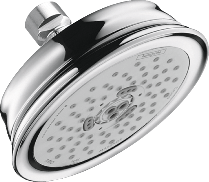 Croma 100 Classic Showerhead 3-Jet, 2.5 GPM