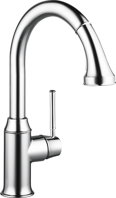 Talis C HighArc Kitchen Faucet, 2-Spray Pull-Down, 1.75 GPM