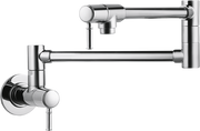 Transitional Wall-Mounted Pot Filler