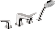 Focus 4-Hole Roman Tub Set Trim with 1.8 GPM Handshower