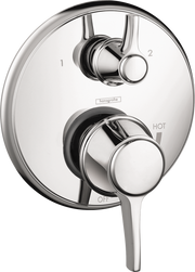 Ecostat Classic Pressure Balance Trim with Diverter, Round