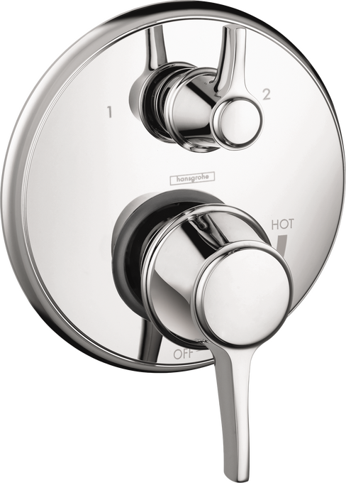 Ecostat Classic Pressure Balance Trim with Diverter, Round