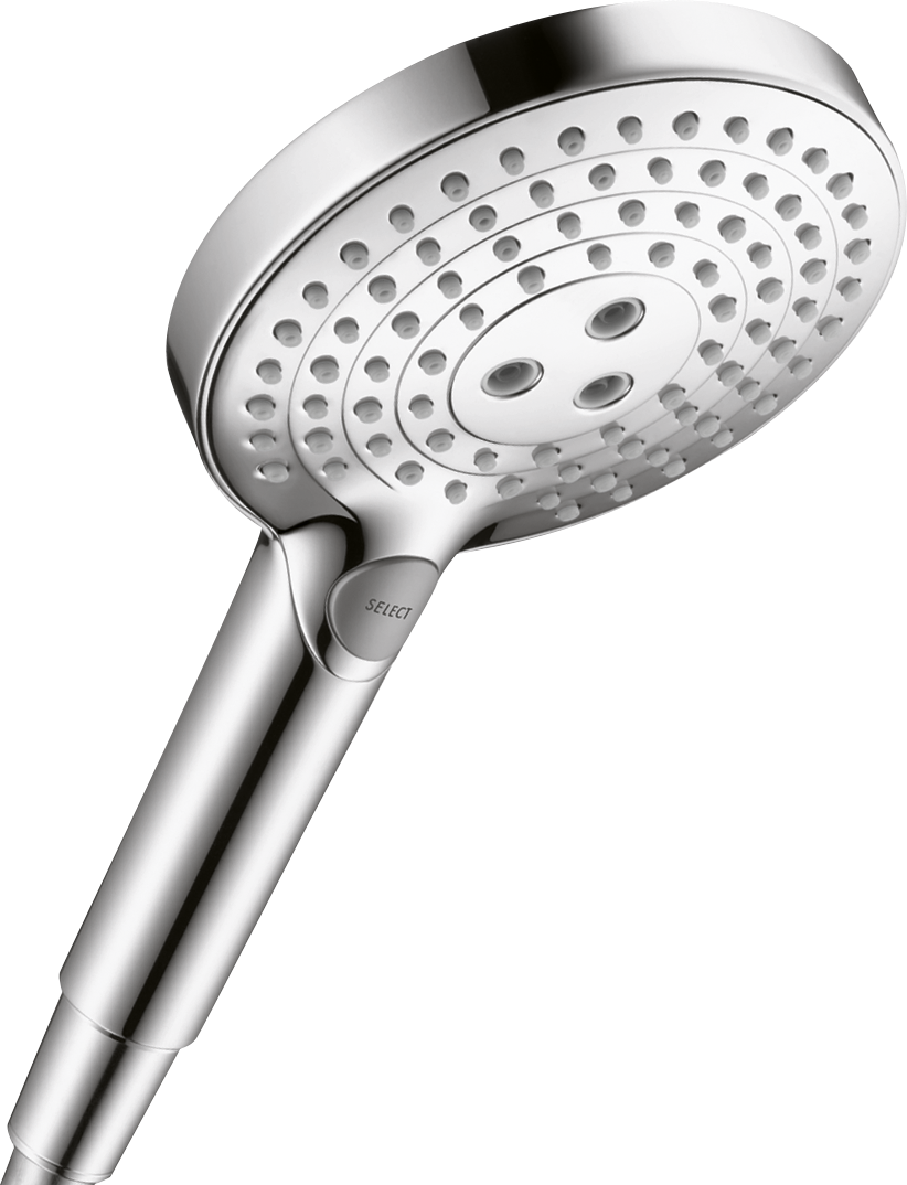 Hansgrohe Raindance Select S Handshower 120 3-Jet, 2.0 GPM