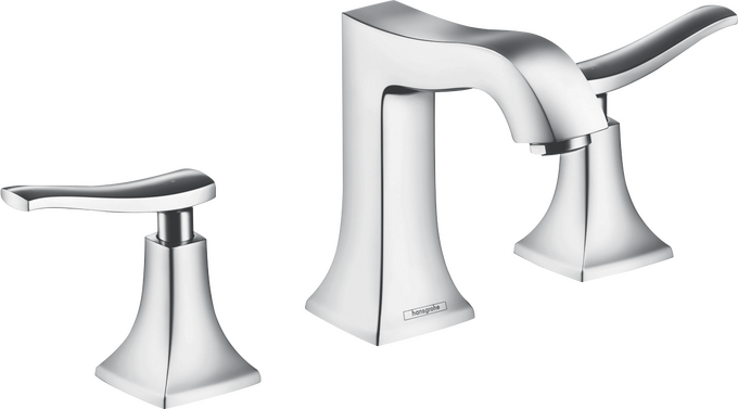 Metris C Widespread Faucet 100 with Pop-Up Drain, 1.2 GPM