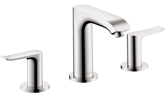 Metris Widespread Faucet 100 with Pop-Up Drain, 0.5 GPM