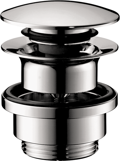 Push-Open Sink Drain