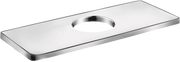 E&S Accessories Base Plate for Modern Single-Hole Faucets, 6"