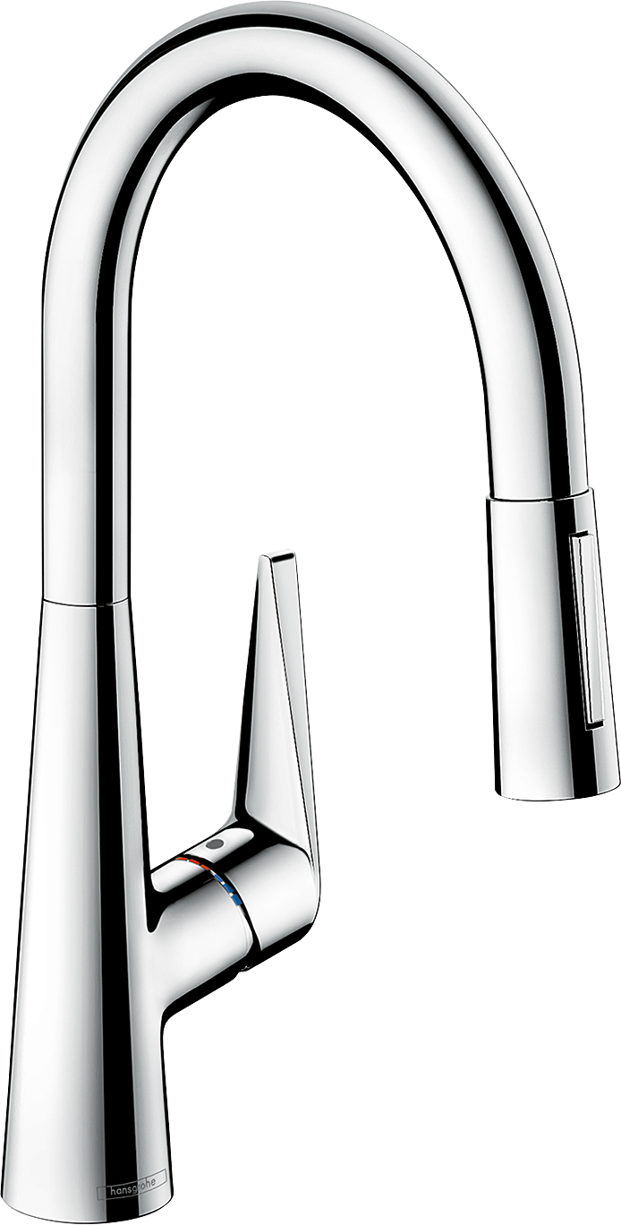 Hansgrohe Talis S HighArc Kitchen Faucet, 2-Spray Pull-Down, 1.75 GPM