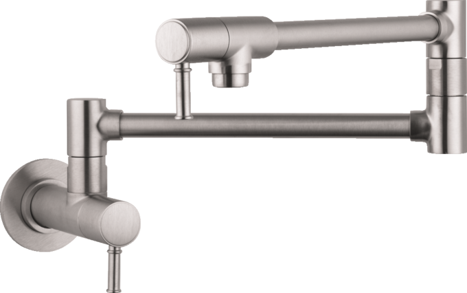 Transitional Wall-Mounted Pot Filler