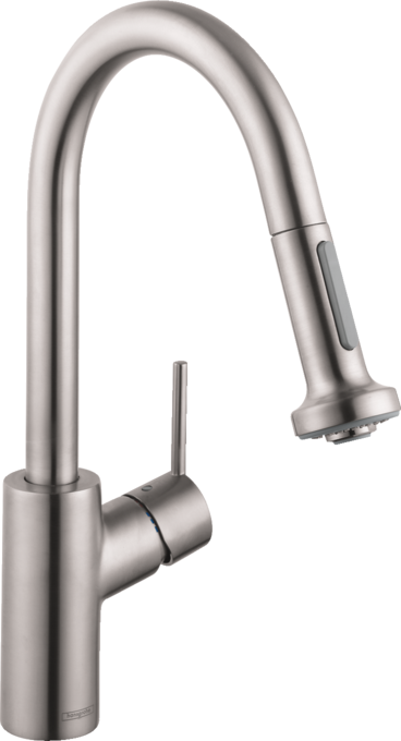 Talis S² Prep Kitchen Faucet, 2-Spray Pull-Down, 1.75 GPM