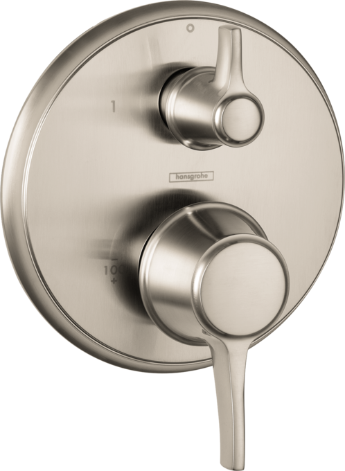 Ecostat Classic Pressure Balance Trim with Diverter, Round