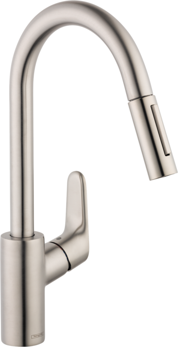Focus HighArc Kitchen Faucet, 2-Spray Pull-Down, 1.75 GPM