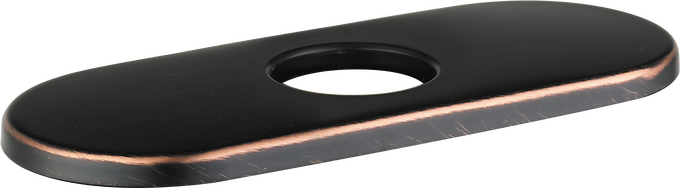 C Accessories Base Plate for Traditional Single-Hole Faucets, 6"