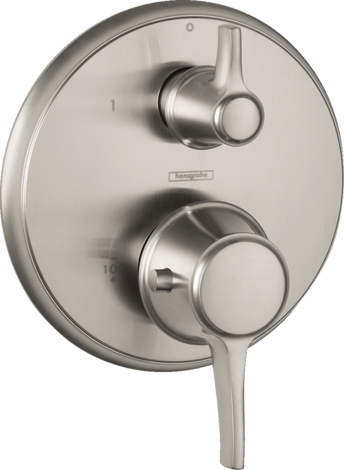 Ecostat Classic Thermostatic Trim with Volume Control and Diverter, Round