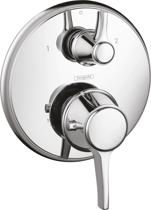 Ecostat Classic Thermostatic Trim with Volume Control and Diverter, Round
