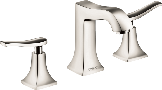 Metris C Widespread Faucet 100 with Pop-Up Drain, 1.2 GPM