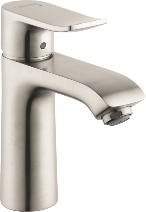 Metris Single-Hole Faucet 110 with Pop-Up Drain, 0.5 GPM