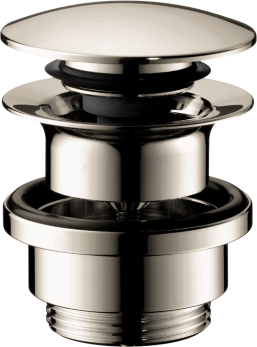 Push-Open Sink Drain
