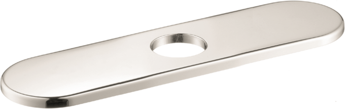 Base Plate for Single-Hole Kitchen Faucets, 10"