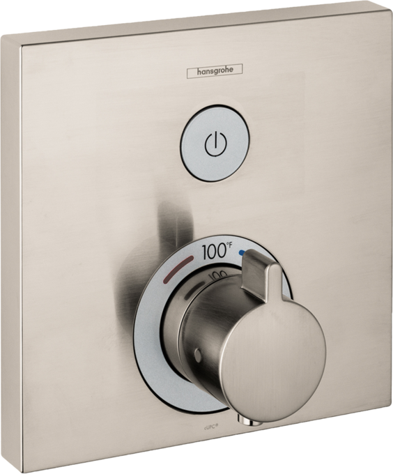 ShowerSelect Thermostatic Trim for 1 Function, Square
