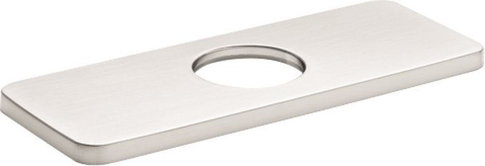 E&S Accessories Base Plate for Modern Single-Hole Faucets, 6"