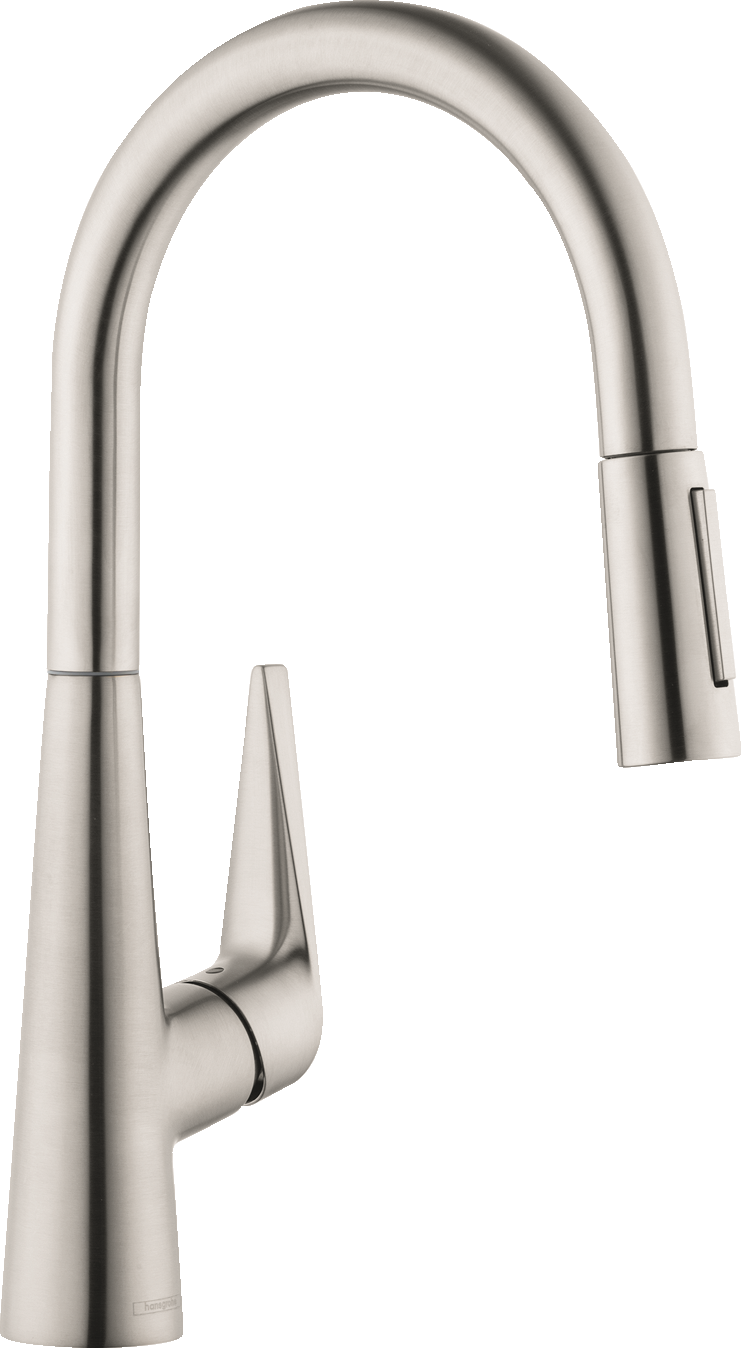 Hansgrohe Talis S HighArc Kitchen Faucet, 2-Spray Pull-Down, 1.75 GPM