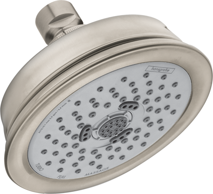 Croma 100 Classic Showerhead 3-Jet, 1.8 GPM