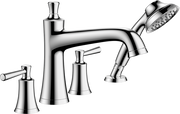 Joleena 4-Hole Roman Tub Set Trim with 1.75 GPM Handshower