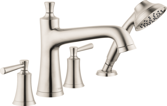 Joleena 4-Hole Roman Tub Set Trim with 1.75 GPM Handshower